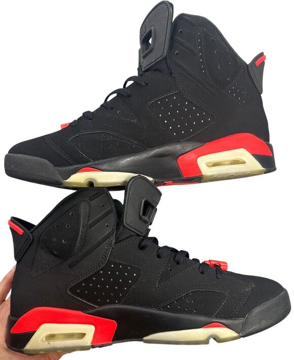 Air Jordan 6 Retro Infrared 2019 Black Size 11 - Authentic main image 8